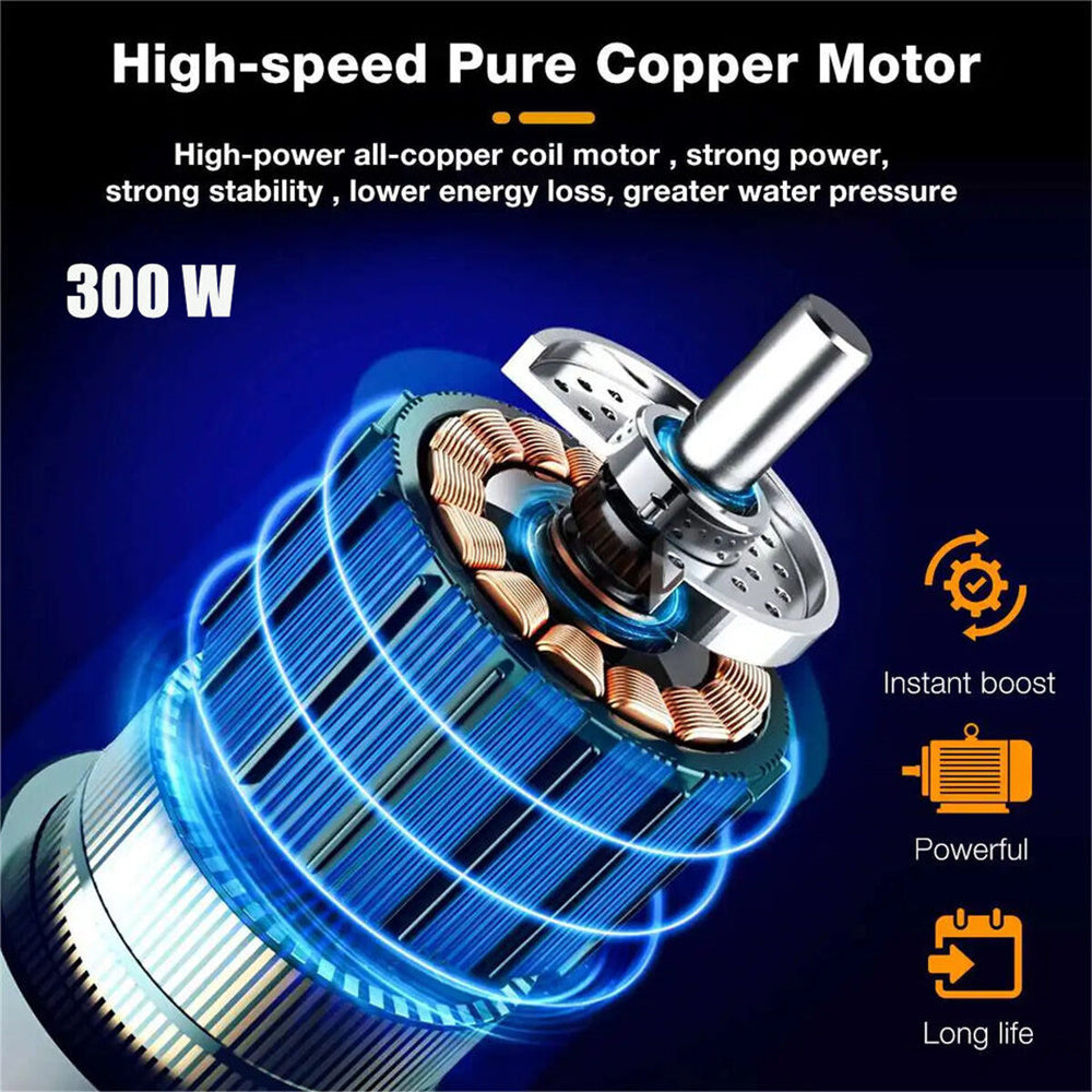 Homliis"Cordless High Pressure Car Washer Spray Water