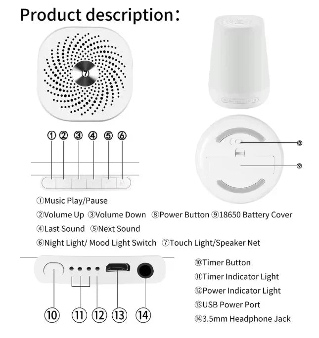 Homliis™ Sleep Machine