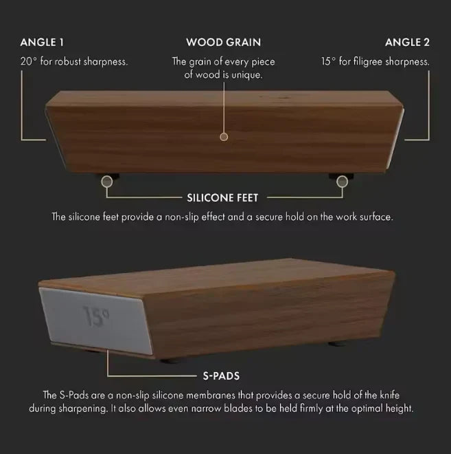 Homliis™ Rolling Knife Sharpener Kit