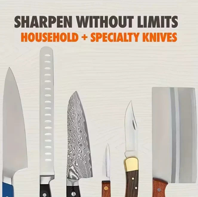 Homliis™ Rolling Knife Sharpener Kit