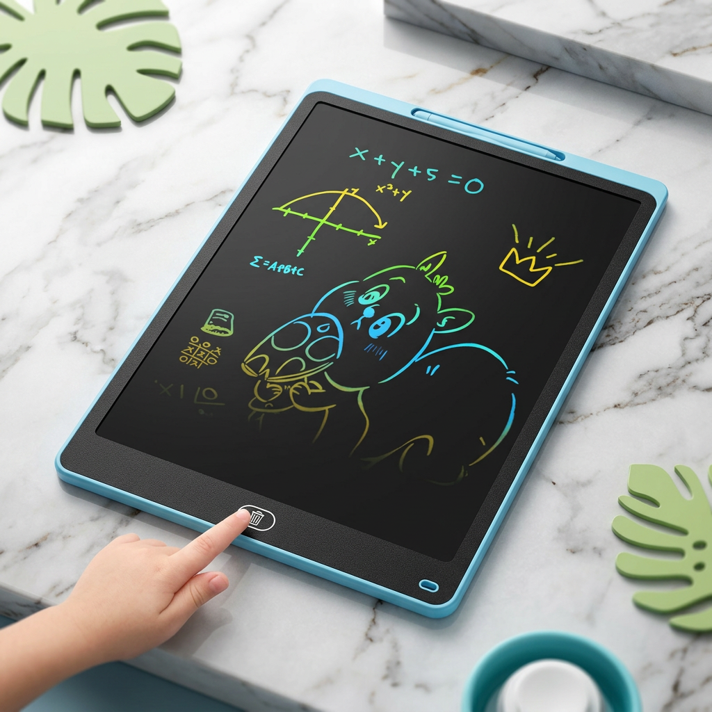 LCD Writing Tablet – Colorful Drawing Board for Kids, 16/20 Inch