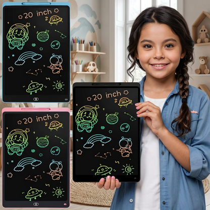 LCD Writing Tablet – Colorful Drawing Board for Kids, 16/20 Inch