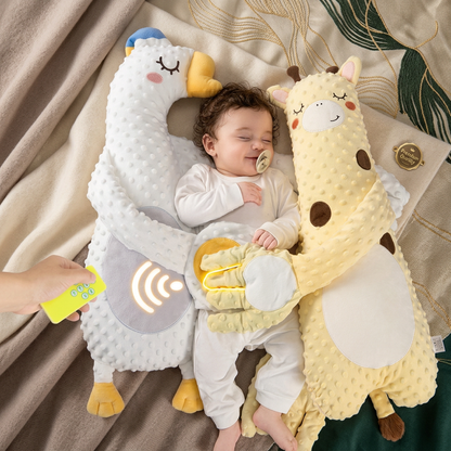Baby Soothing Patting Pillow – Musical Sleep Aid with Remote Control