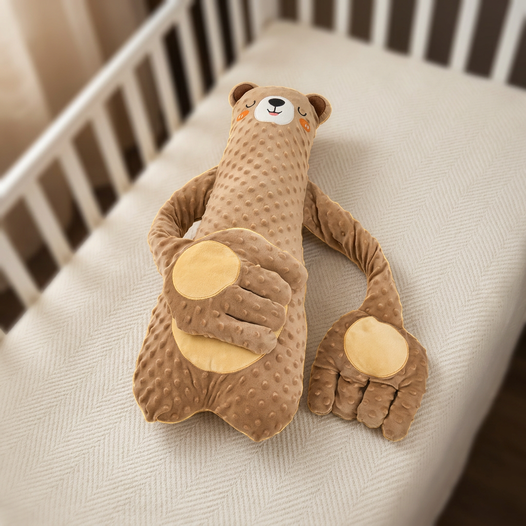 Baby Soothing Patting Pillow – Musical Sleep Aid with Remote Control