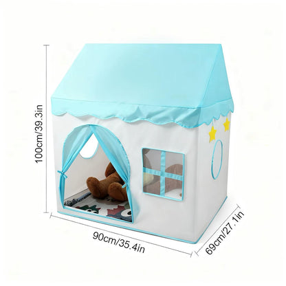Kids Playhouse Tent Cottage – Foldable Play Tent for Boys & Girls